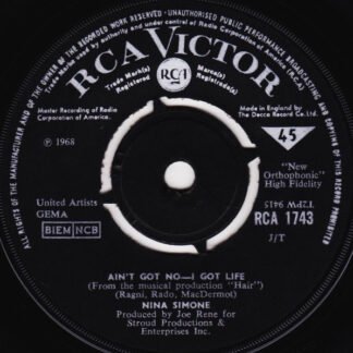 Nina Simone - Ain't Got No - I Got Life / Do What You Gotta Do (7", Single, J/T)