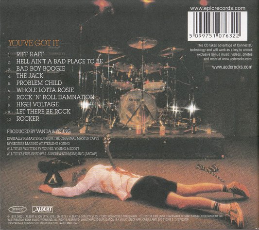 AC/DC - If You Want Blood You've Got It (CD, Album, Enh, RE, RM, Dig) - Image 2