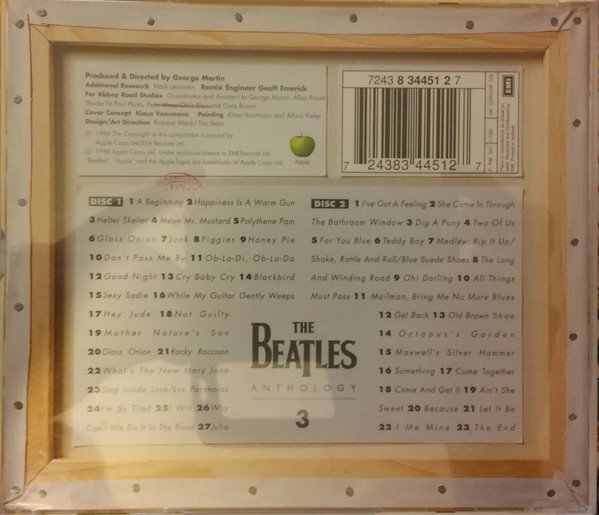 The Beatles - Anthology 3 (2xCD, Album, Mono, EMI) - Image 2