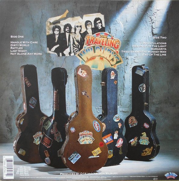 Traveling Wilburys - Volume One (LP, Album, Tel) - Image 2