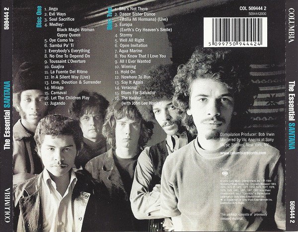 Santana - The Essential Santana (2xCD, Comp) - Image 2