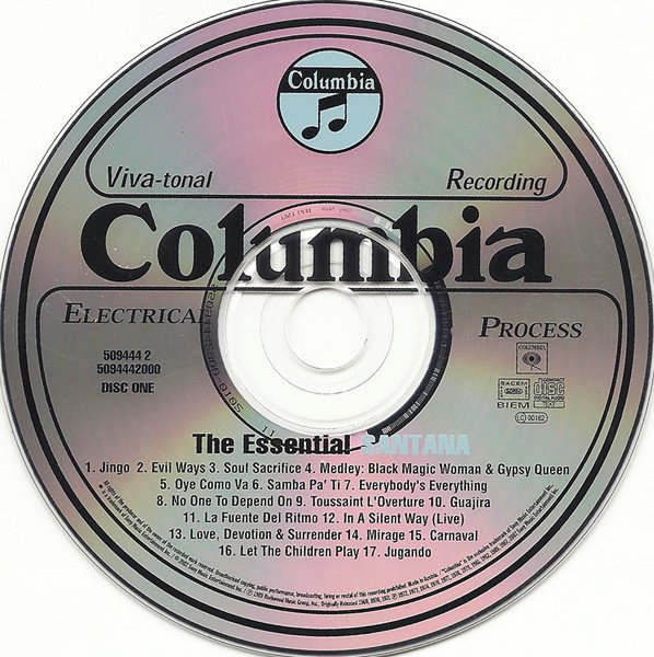 Santana - The Essential Santana (2xCD, Comp) - Image 3