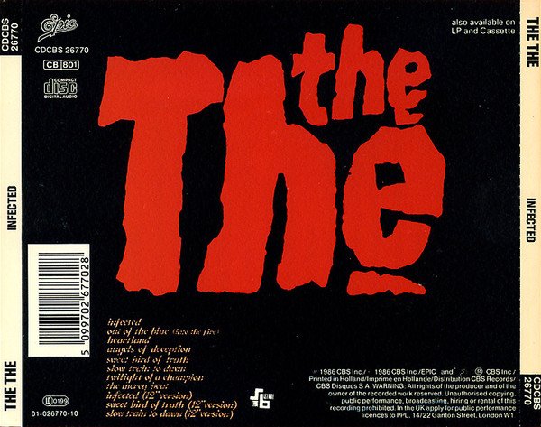 The The - Infected (CD, Album) - Image 2