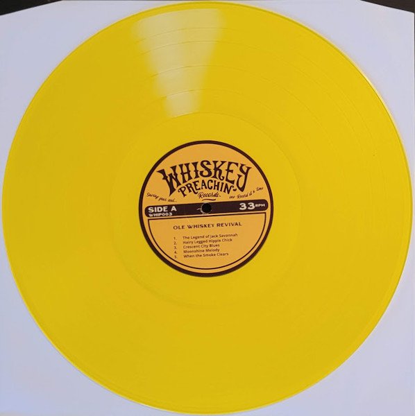 Ole Whiskey Revival - Ole Whiskey Revival (LP, Album, Ltd, Yel) - Image 3