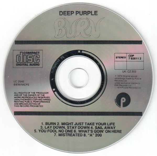Deep Purple - Burn (CD, Album, RE) - Image 3