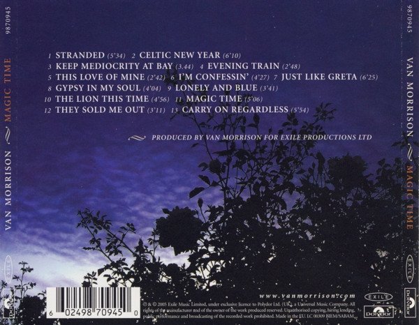 Van Morrison - Magic Time (CD, Album) - Image 2