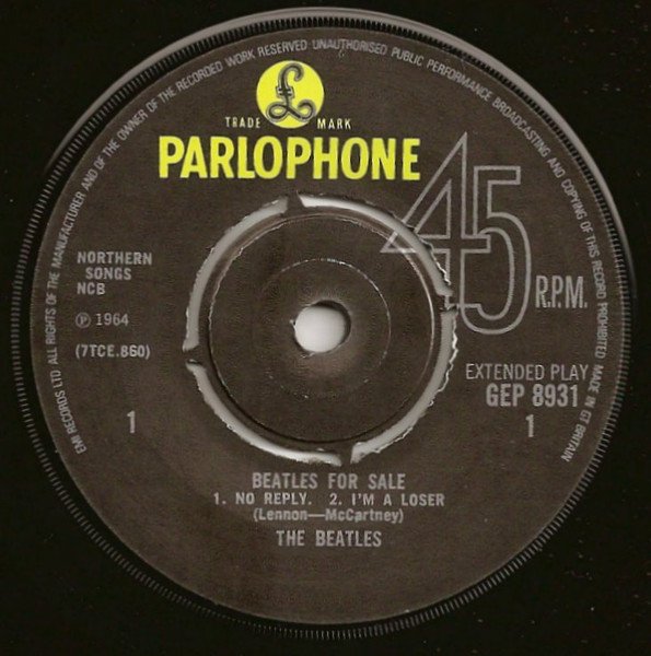 The Beatles - Beatles For Sale (7", EP, Mono, RE) - Image 3