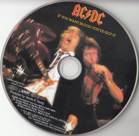 AC/DC - If You Want Blood You've Got It (CD, Album, Enh, RE, RM, Dig) - Image 3