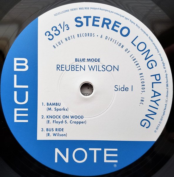 Reuben Wilson - Blue Mode (LP, Album, RE, 180) - Image 3