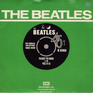 The Beatles - Ticket To Ride c/w Yes It Is (7", Single, Mono, RE)