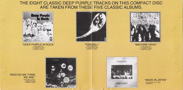 Deep Purple - 24 Carat Purple (CD, Comp, RE) - Image 3