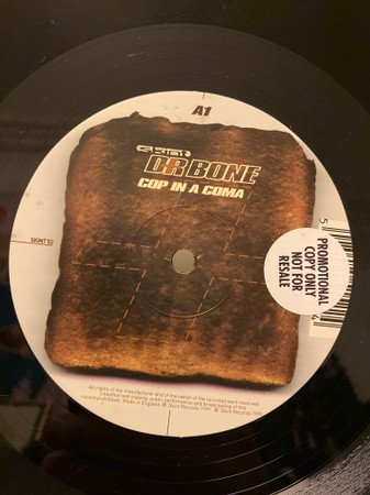 Dr. Bone - Cop In A Coma (12") - Image 2