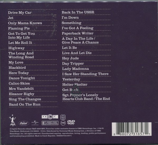 Paul McCartney - Good Evening New York City (2xCD, Album + DVD-V, PAL) - Image 2