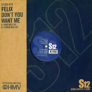 Felix - Don't You Want Me (12", RE)
