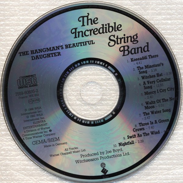The Incredible String Band - The Hangman's Beautiful Daughter (CD, Album, RE) - Image 3