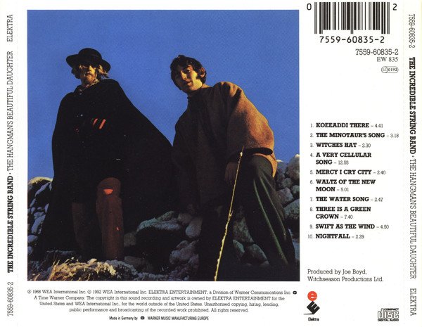 The Incredible String Band - The Hangman's Beautiful Daughter (CD, Album, RE) - Image 2