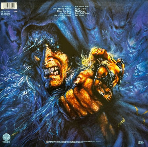 Warlock (2) - Triumph And Agony (LP, Album) - Image 2
