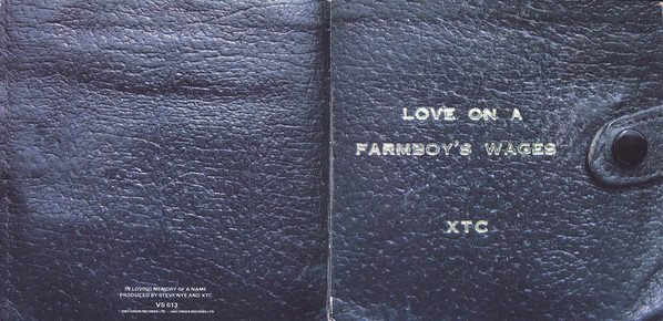 XTC - Love On A Farmboy's Wages (2x7", Single, Sol) - Image 3