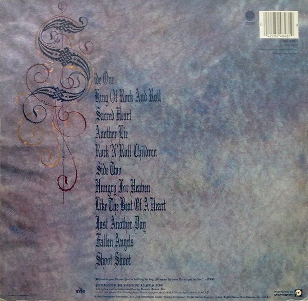 Dio (2) - Sacred Heart (LP, Album) - Image 2