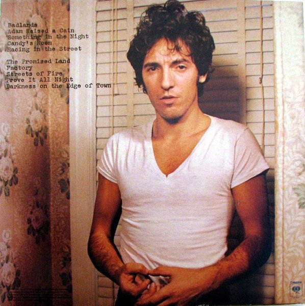 Bruce Springsteen - Darkness On The Edge Of Town (LP, Album, Gol) - Image 2