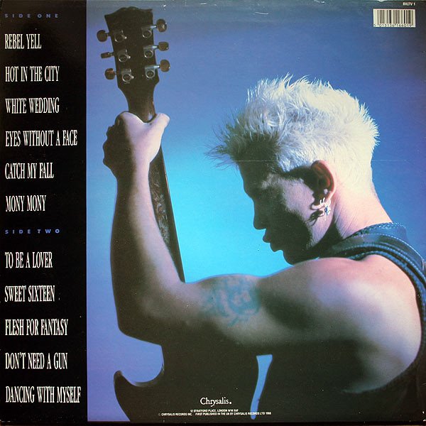 Billy Idol - Idol Songs - 11 Of The Best (LP, Comp) - Image 2