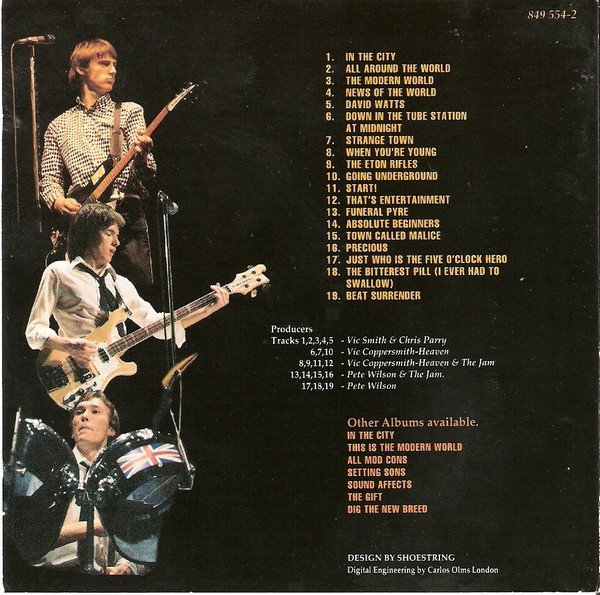 The Jam - Greatest Hits (CD, Comp) - Image 2