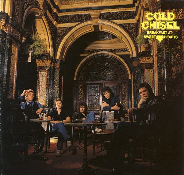 Cold Chisel - Breakfast At Sweethearts (LP, Album, RE, Whi)