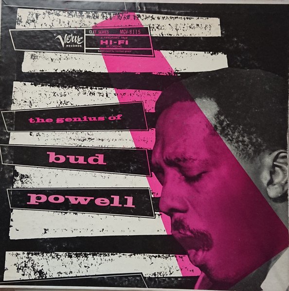 Bud Powell - The Genius Of Bud Powell (LP, Album, RP)
