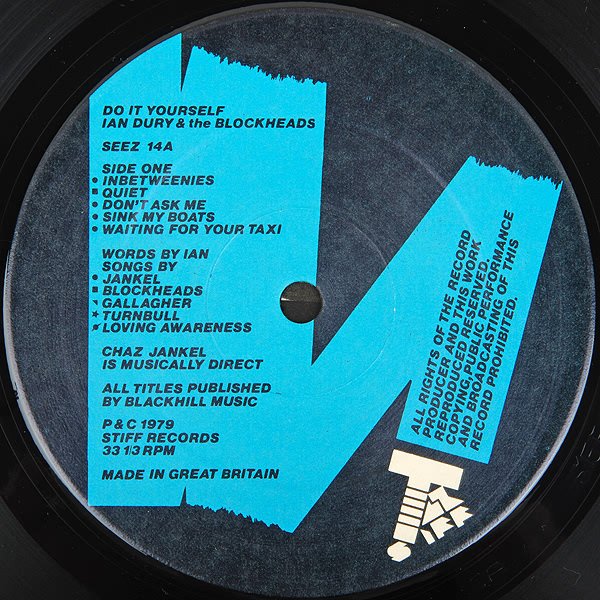 Ian Dury & The Blockheads* - Do It Yourself (LP, Album) - Image 3