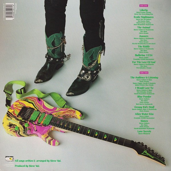Steve Vai - Passion And Warfare (LP, Album) - Image 2