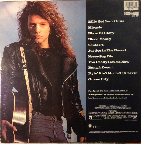 Jon Bon Jovi - Blaze Of Glory (LP, Album) - Image 2