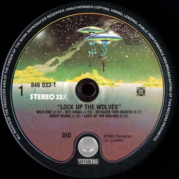 Dio (2) - Lock Up The Wolves (LP, Album, Spa) - Image 3