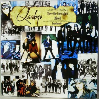 The Quireboys - There She Goes Again (12", Single, Gat)