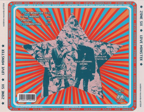Zone Six - Love Monster (CD, Album) - Image 2