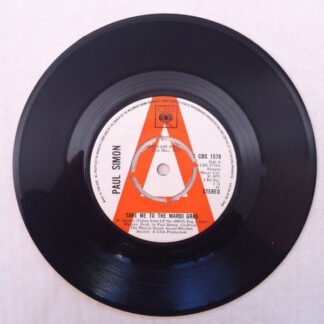 Paul Simon - Take Me To The Mardi Gras (7", Single, Promo)