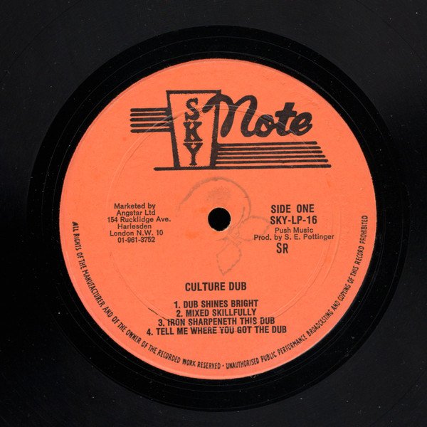 Culture - Culture In Dub (LP, Album, Ora) - Image 3