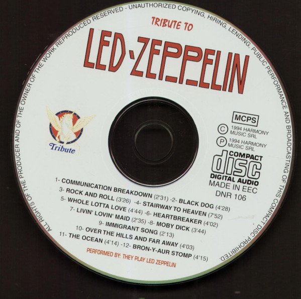 They Play Led Zeppelin - Tribute To Led Zeppelin (CD, Tin) - Image 3