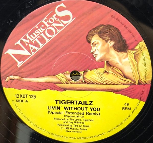 Tigertailz - Livin' Without You (Special Extended Remix) (12", Maxi, Imm) - Image 3