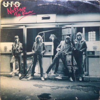 UFO (5) - No Place To Run (LP, Album, Red)