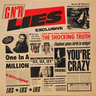 Guns N' Roses - G N' R Lies (LP, Album, Tel)