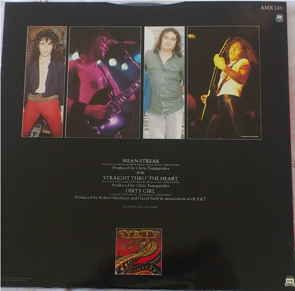 Y & T - Mean Streak (12") - Image 2
