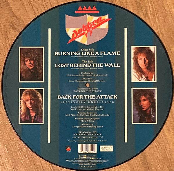 Dokken - Burning Like A Flame (12", Ltd, Pic) - Image 2