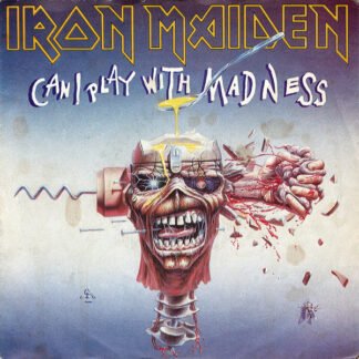 Iron Maiden - Can I Play With Madness (7", Single, Sil)