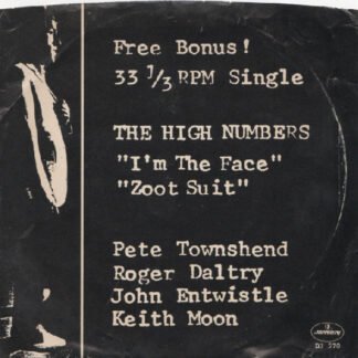 The High Numbers - I'm The Face (7", Promo)