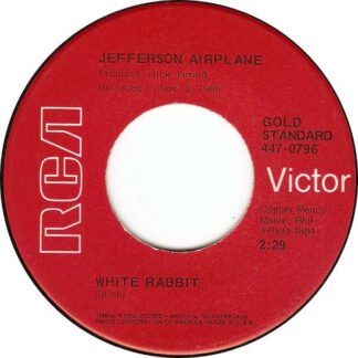 Jefferson Airplane - White Rabbit / Somebody To Love (7", Single, RE)
