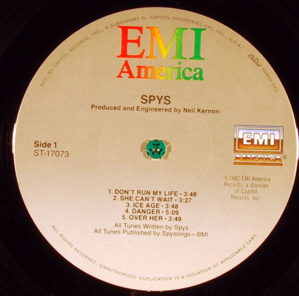S·P·Y·S* - S·P·Y·S (LP, Album, Win) - Image 3