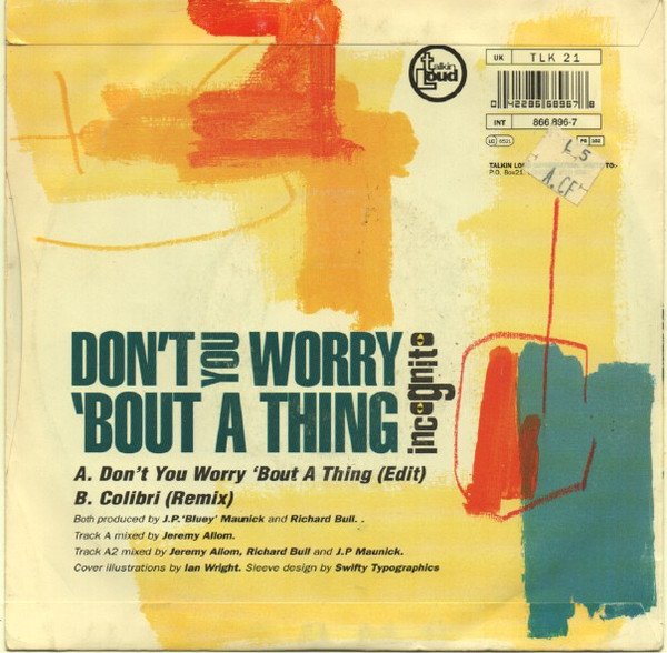 Incognito - Don't You Worry 'Bout A Thing (7", Single, Sil) - Image 2