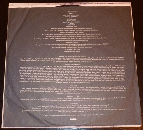 Babylon A.D. - Babylon A.D. (LP, Album, SRC) - Image 3