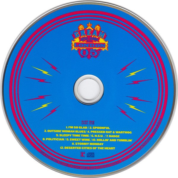 Cream (2) - Royal Albert Hall - London - May 2-3-5-6 2005 (2xCD, Album, RE) - Image 3