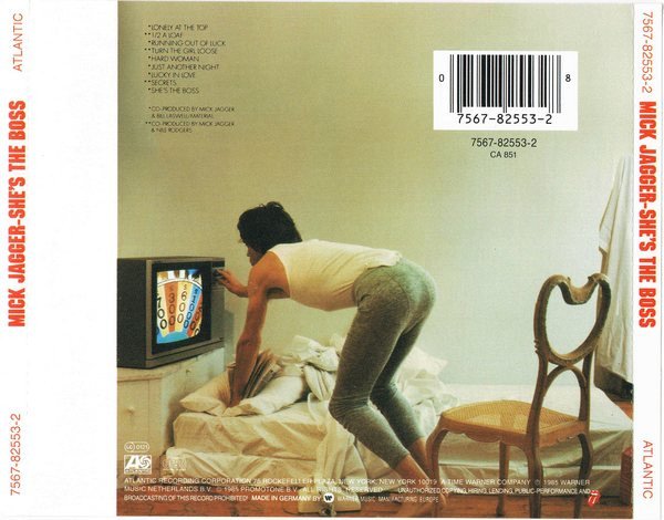 Mick Jagger - She's The Boss (CD, Album, RE) - Image 2
